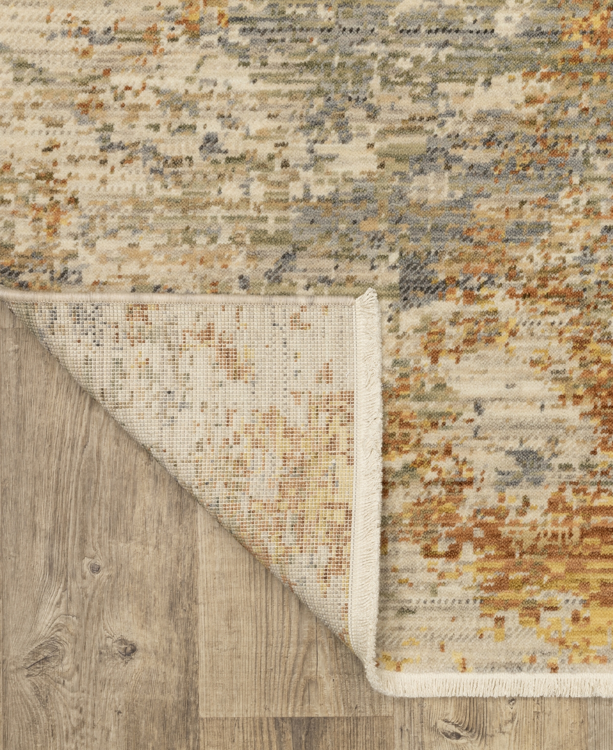 Oriental Weavers Soleri Sol03 7'10"x10'10" Area Rug In Sand