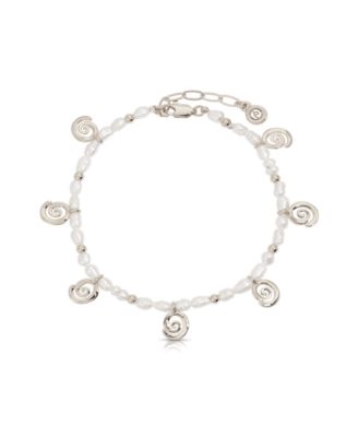 Aura Mother of Pearl Stretch Bracelet