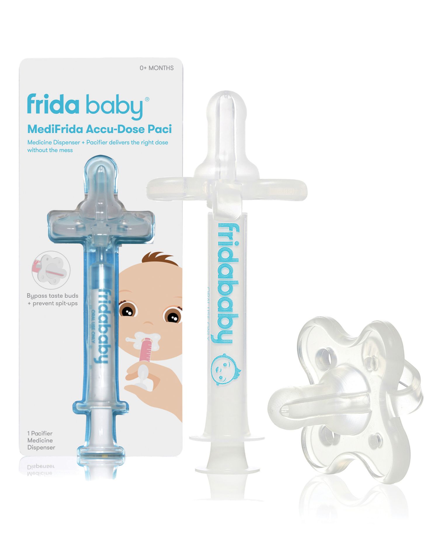 MediFrida the Accu-Dose Pacifier Baby Medicine Dispenser