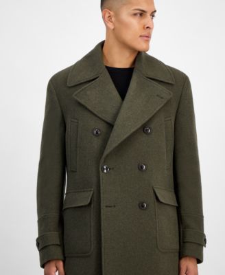 Ted by Ted Baker - Men's Classic-Fit Melange Overcoat