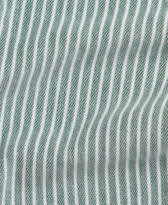 Baby Boys Striped Oxford Coveralls