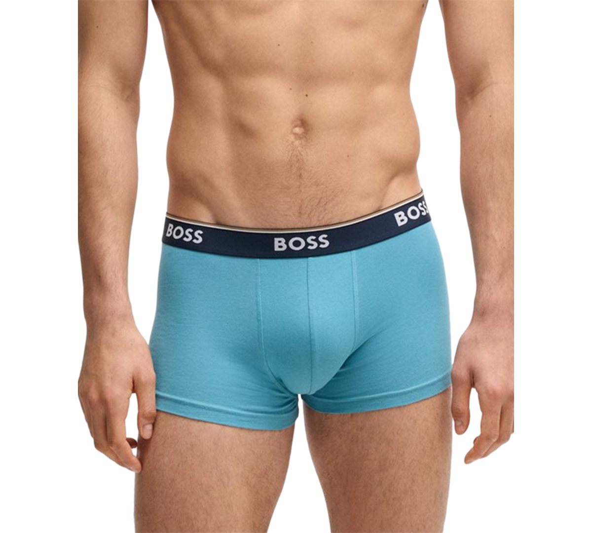 Hugo Boss Boss By  Men's Power 3-pk. Tipped Logo Waistband Trunks In Multi