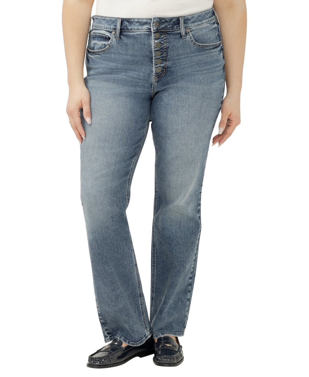 Plus Size Avery High Rise Curvy Fit Bootcut Jeans - Kirby