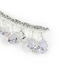 Women's Crystal Torque Necklace