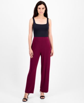 AK Anne Klein - Petite Wide-Leg Pull-On Pants