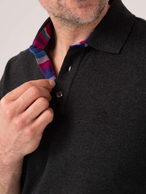 Men's Short Sleeve Pique Cotton Polo