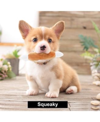 12 PCS Dog Squeaky Toys with Takeout Bag, Christmas gift,Cute Plush Small Dog Toys for Small to Medium Dogs