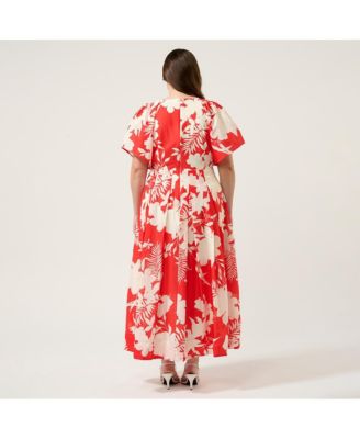 Women's Solstice Pleated Maxi Dress