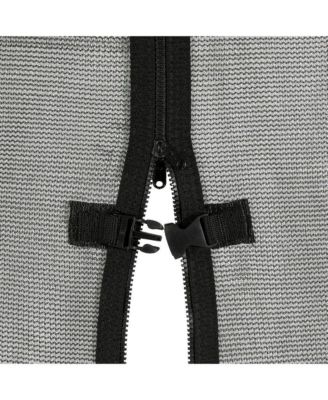 Universal Trampolines Safety Net Fits 12 ft Round Trampoline Frame - Compatible with Most Trampoline Brands - Installs Inside of Frame