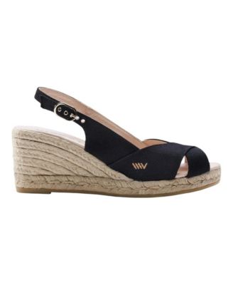Women's Llansa Canvas Espadrille Sandal Wedges Slingback