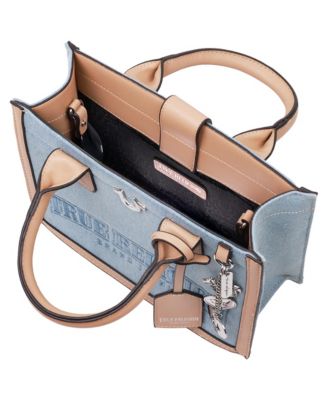 Bombe Logo Denim Tote