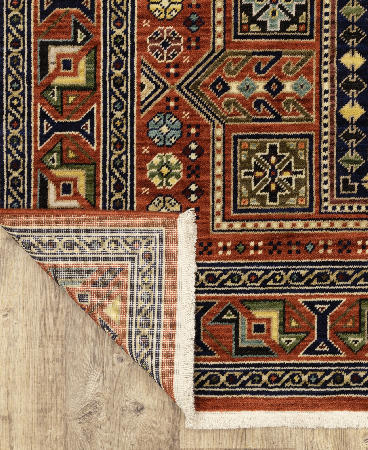 Oriental Weavers Lilihan 002c6 2'6"x12' Runner Area Rug In Brown