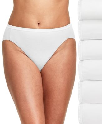 Women's 6-Pk. Ultimate Breathable High-Cut Underwear 43H6CC