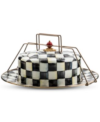 MacKenzie-Childs - Courtly Check Cake Carrier