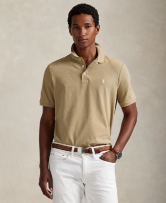Men's Classic-Fit Stretch Mesh Polo Shirt