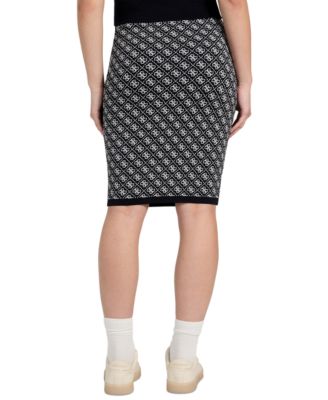 Women's Lise 4G-Logo Pull-On Sweater Skirt