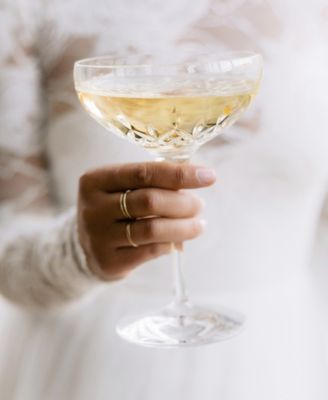 Lismore Essence Champagne Saucer 9.5oz, Set of 2