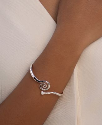 Mini Aura Swirl Cuff Bracelet