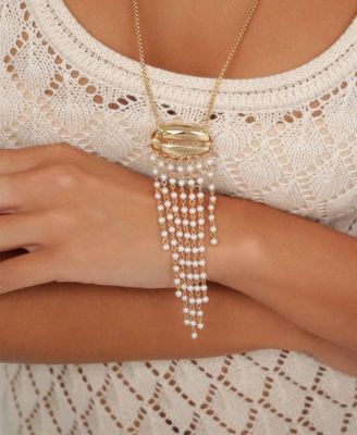 Mykonos Shell Statement Necklace