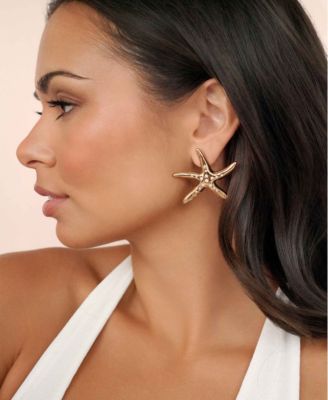 Starfish Luxe Statement Earrings