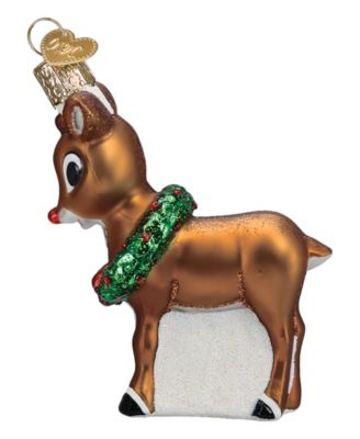 4" Rudolph the Red-Nosed Reindeer Ornament