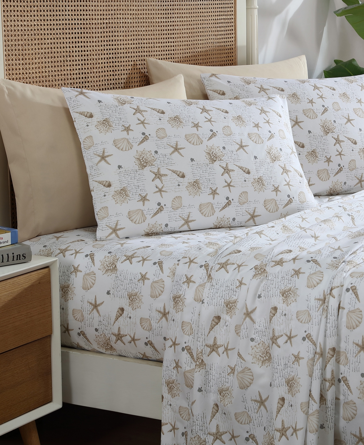 Caribbean Joe Cooling 6-pc. Sheet Set, King
