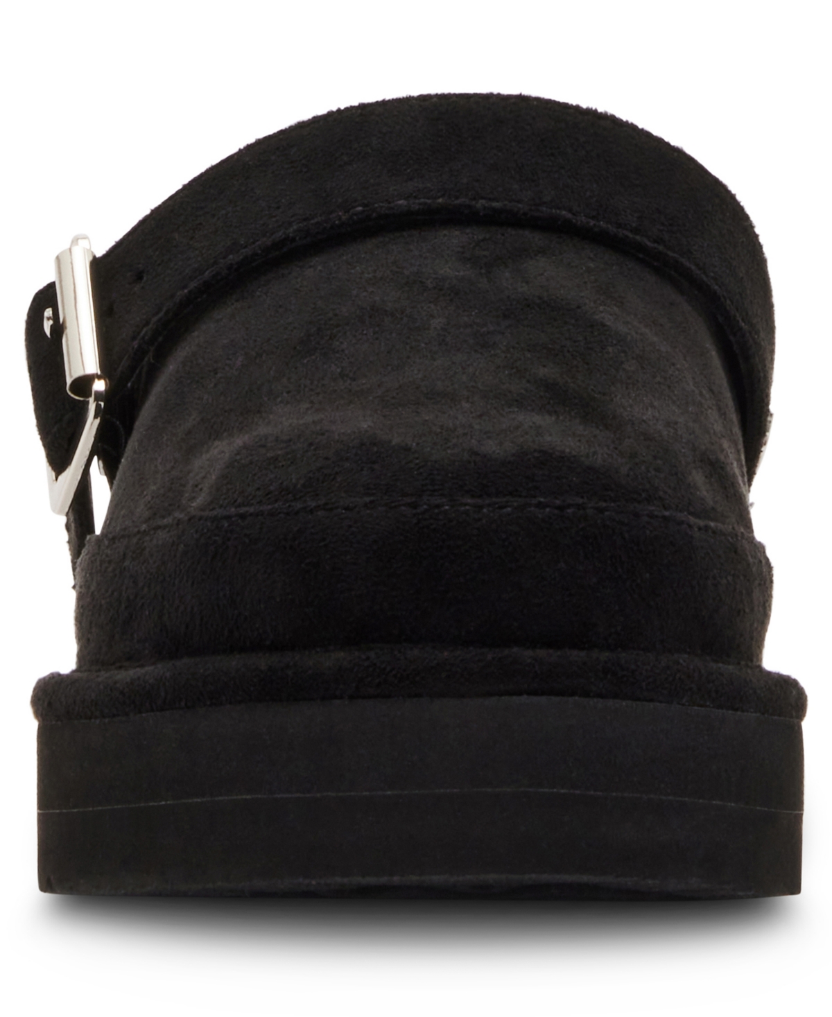Madden Girl Graham Platform Slingback Clog Mules In Black