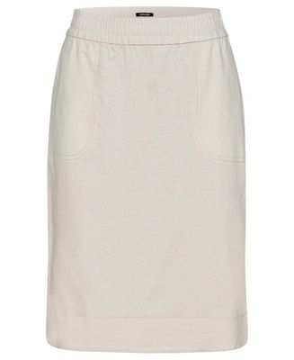 Women's Linen Blend Pull-On Skirt