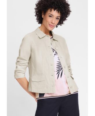 Women's Linen Blend Jacket