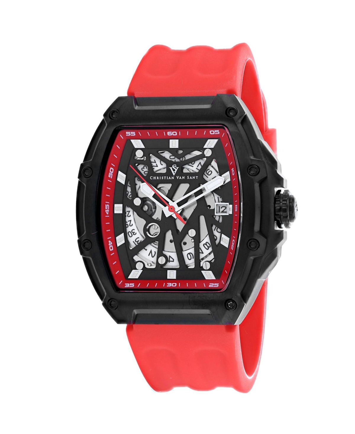 Men's Odyssey Black Dial Watch - CV6197 - Black