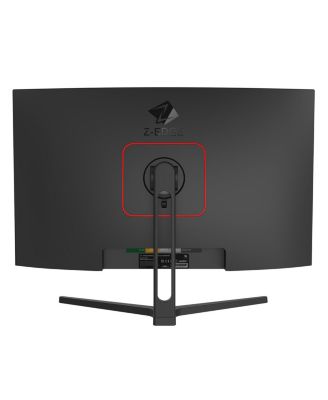 27 inch 1080P Full HD 1920x1080 300Hz 1ms Curved Gaming Monitor, 16.7 Million Display Colors, FreeSync, Ultra-Slim Beze - Black