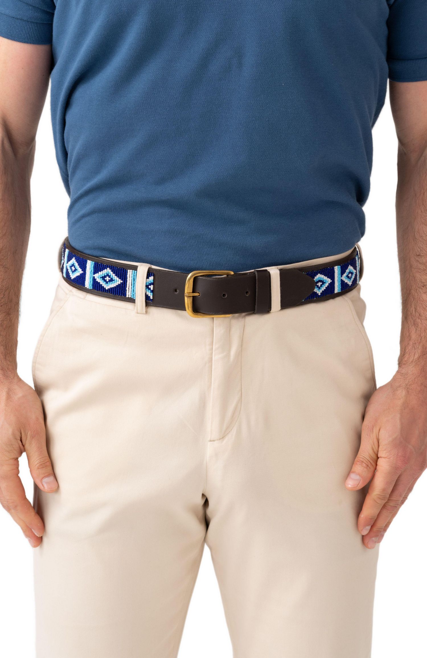 Men's Maasai Beaded Belt