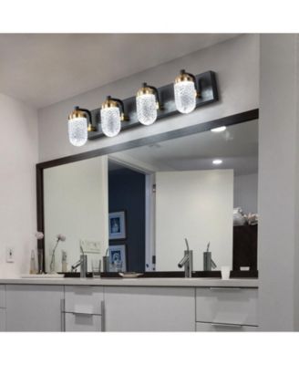 Vanity Lights With 4 LED Bulbs For Bathroom Lighting