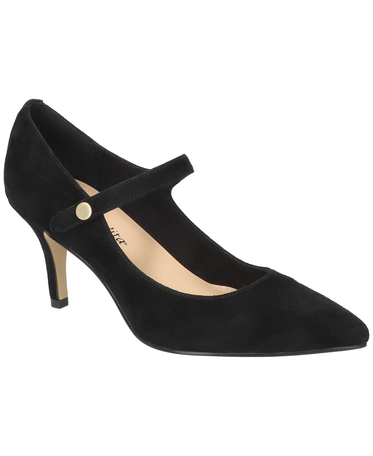 Bella Vita Lainey Pointed Toe Pump In Black