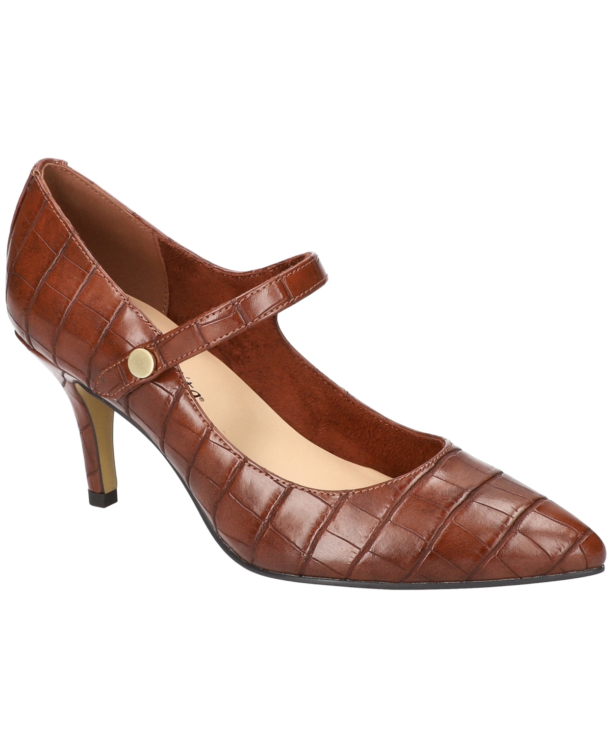 Bella Vita Lainey Pointed Toe Pump In Brown