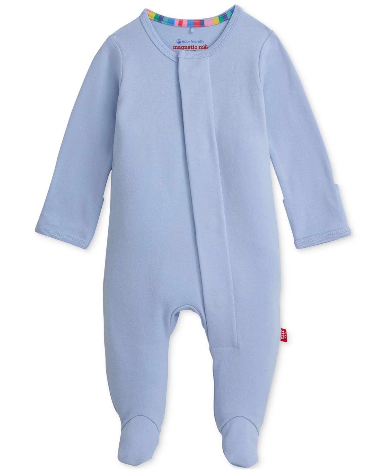 Baby Cotton Footed Coveralls, 2 Pack