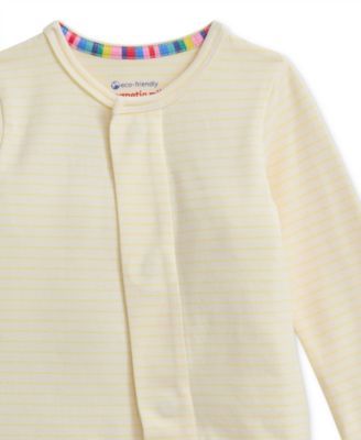 Baby Cotton Footed Coveralls, 2 Pack 