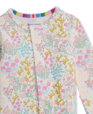 Baby Cotton Footed Coveralls, 2 Pack 