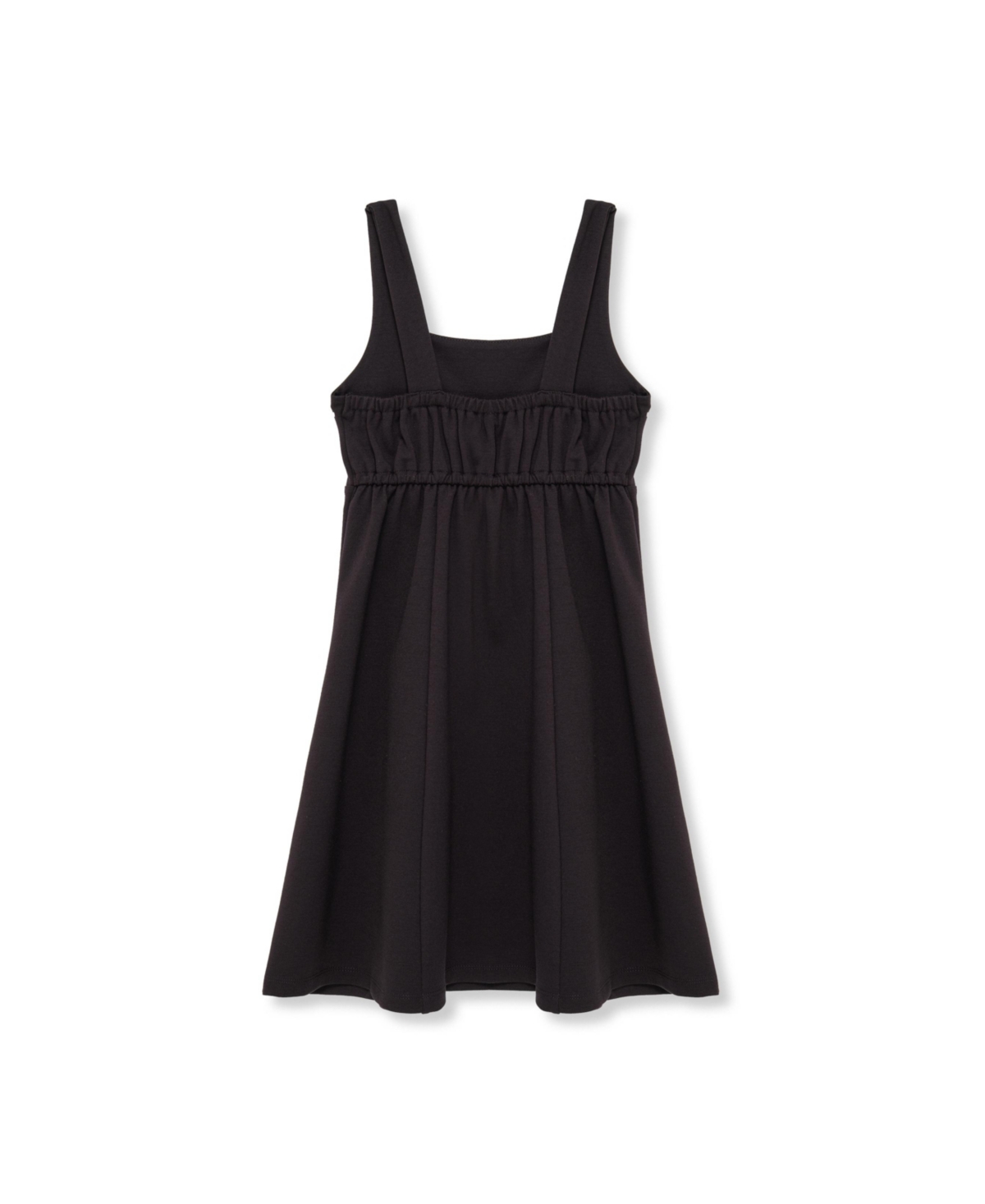 H By Habitual Big Girls Studded Fit And Flare Dress In Black