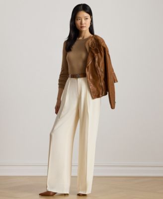 Petite Cotton-Blend Sweater