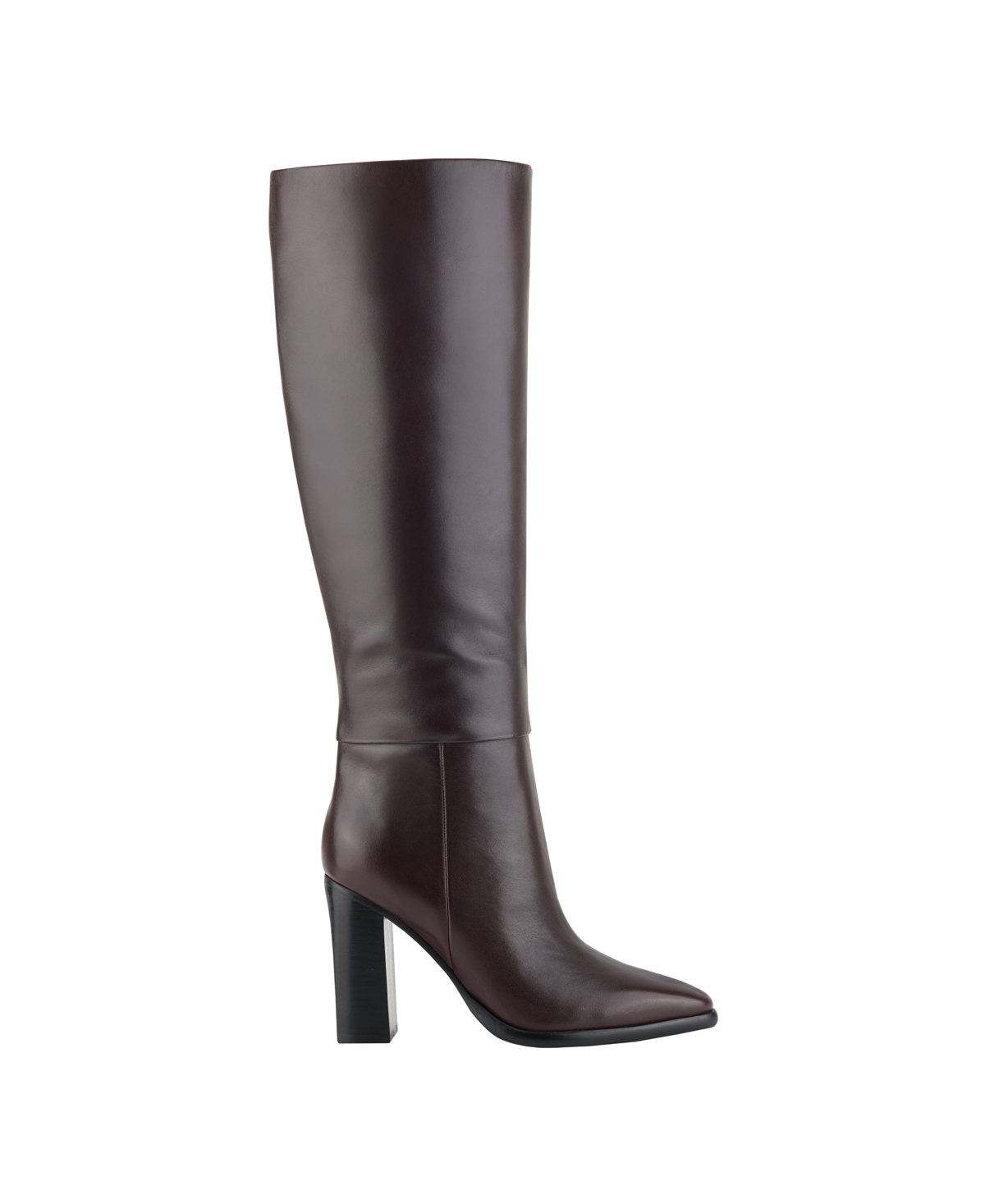 Marc Fisher Ltd Women's Lannie Tall Block Heel Boots In Black