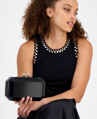 Mini Acrylic Minaudiere Clutch, Macy's Exclusive