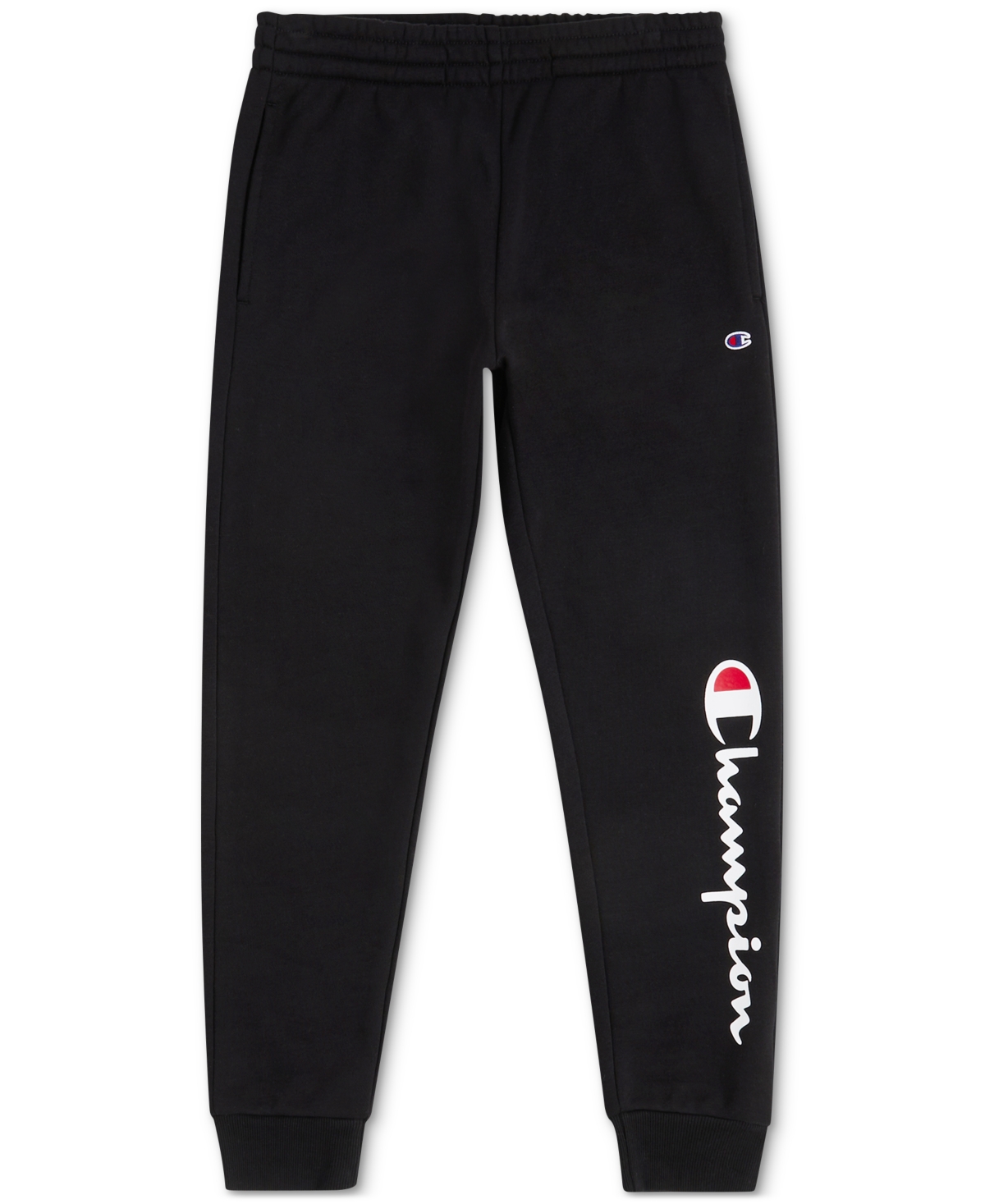 Champion Kids' Signature Cotton Blend Terry Joggers In Black