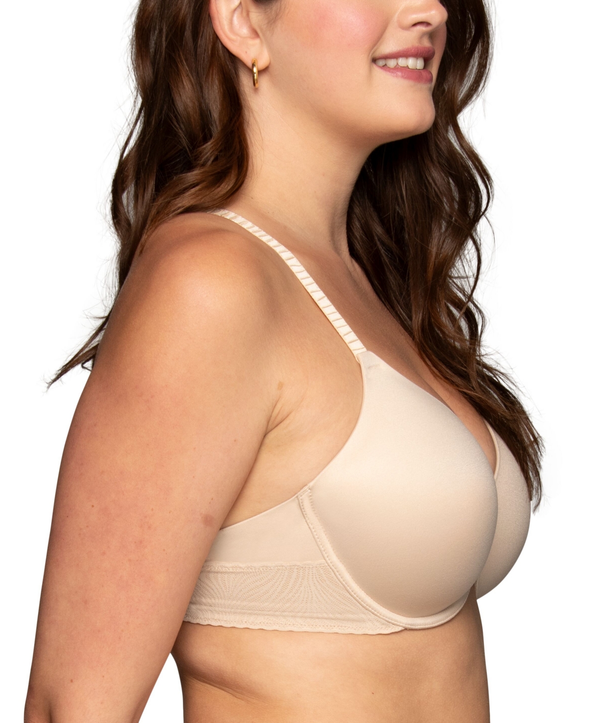 Vanity Fair Women's Effortless Underwire Bra 0078165 In Neutral