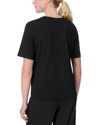 Women's Essential Short-Sleeve Crop Boxy T-Shirt