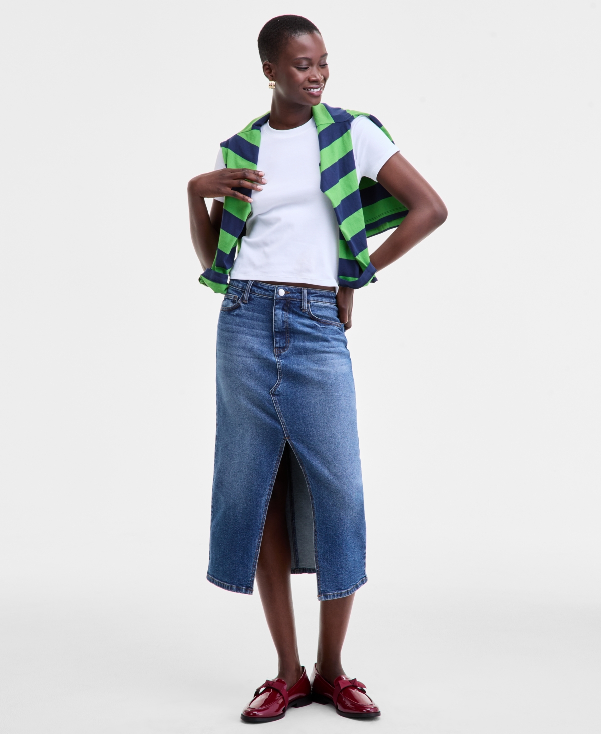 On 34th Women's Meet And Greet Short-sleeve T-shirt, Macy's Exclusive In White