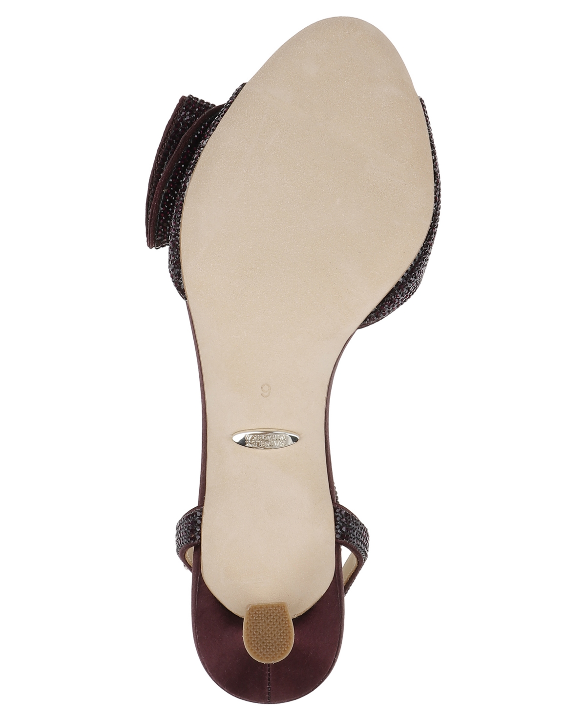 Badgley Mischka Collection Remi Sandal In Burgundy
