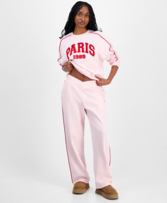Rebellious One - Juniors' Piped Sweatpants