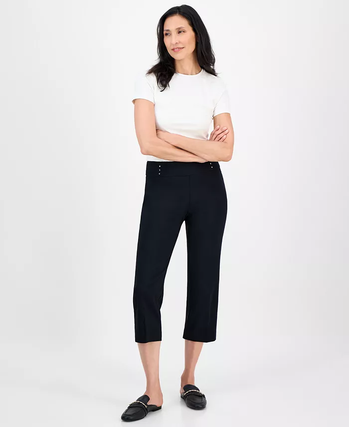 Women's Pull-On Capri Tummy-Control Pants - thumbnail 5