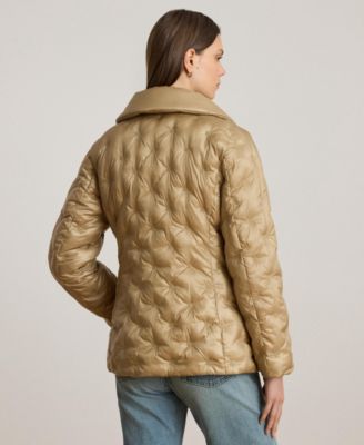 Women's Embroidered Puffer Coat